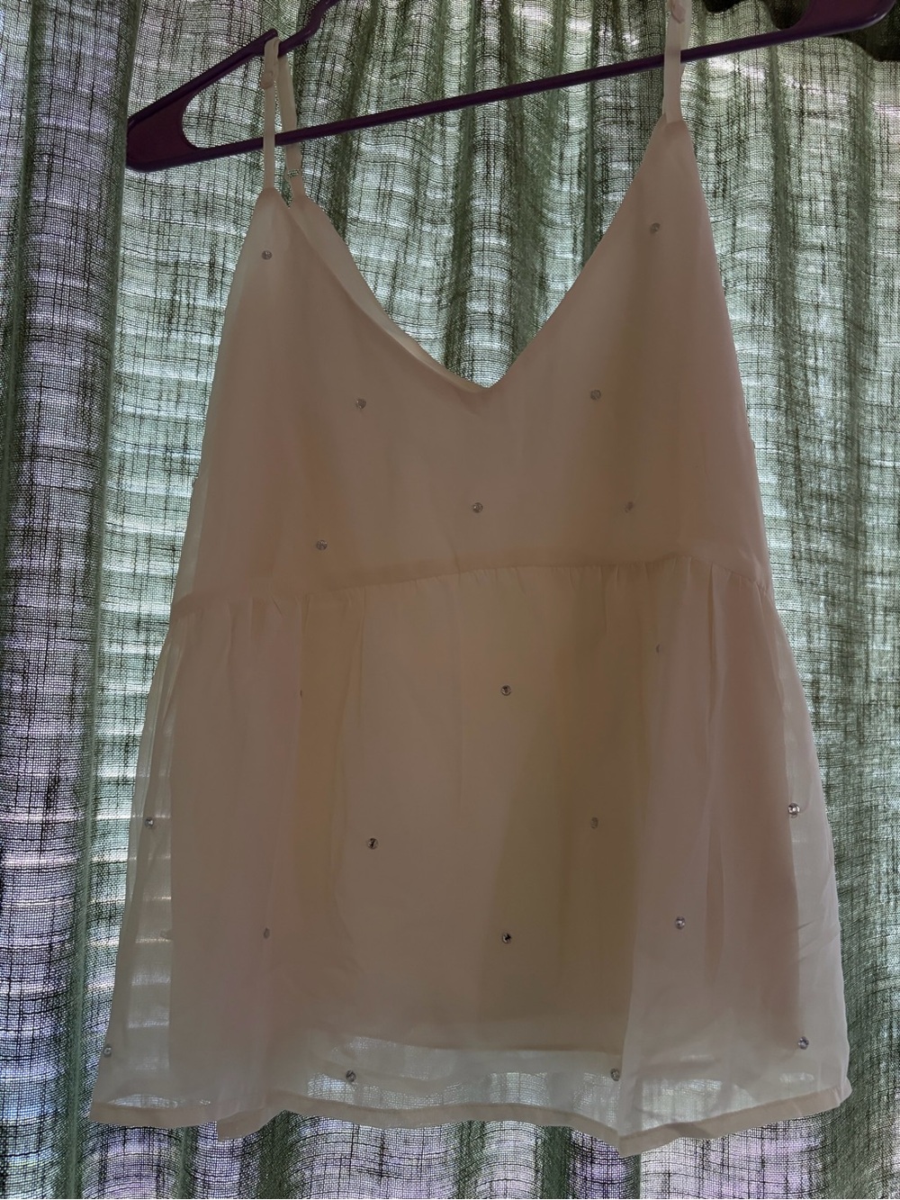 Old Navy White Spaghetti Strap Camisole